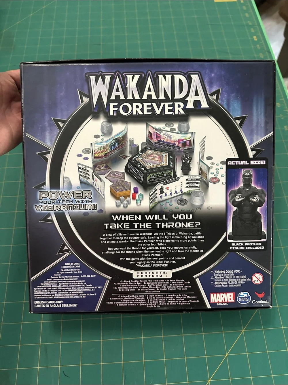 Marvel Wakanda Forever Game - Black, Purple, Green, Silver
